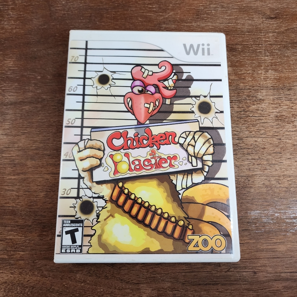 Nintendo Wii Chicken Blaster Game CIB